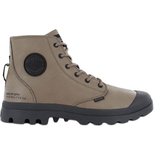 Palladium Pampa Hi Supply Leather Bottes Cuir Brown 77963s297sm