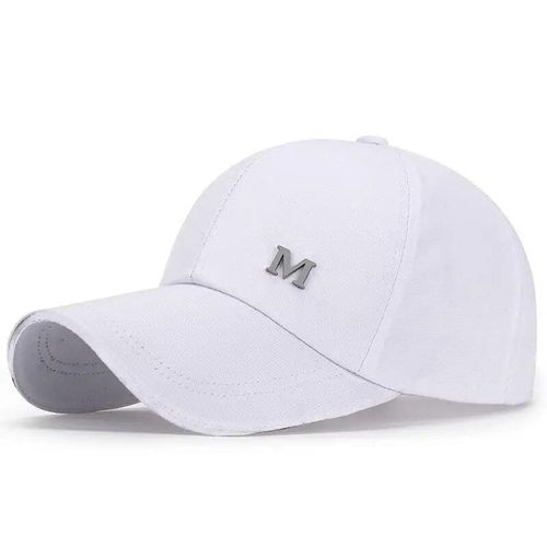 Casquette De Sport Réglable Pour Hommes, Casquette De Baseball, Chapeau Snapback À Long Bord, Lettres M, Loisirs, Décontracté, Crème Solaire Respirante, Casquette À Visière