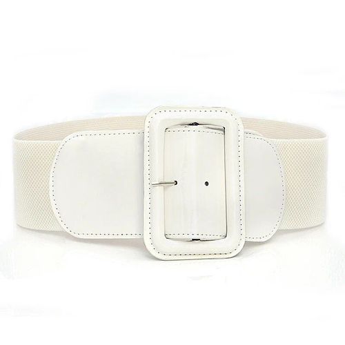 Ceinture Corset En Cuir Pour Femme, Large Artificiel Astique, Élégante, Mince, Solide, Décorative