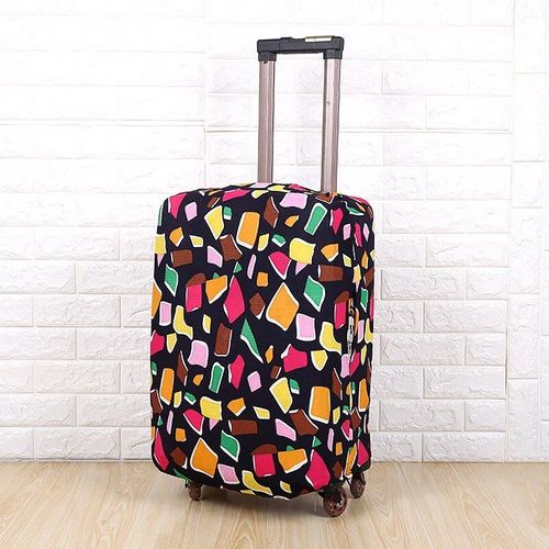 Housse de protection élastique multicolore pour bagages, accessoires de voyage pour valise de 18 à 28 pouces