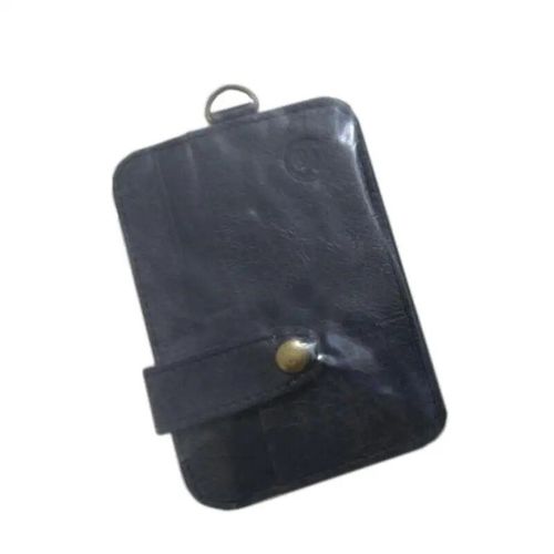 Porte-cartes portable en cuir de vachette première couche pour hommes, portefeuille avec bouton, rétro ultra-mince, sac de planificateur de conducteur, sac à cartes, sac à main court, badge