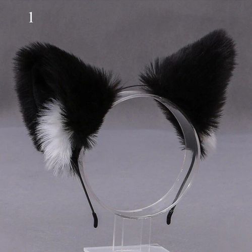 Bandeau De Sauna Réaliste En Fausse Fourrure D'oreille De Renard, Serre-Tête En Peluche, Pour Cosplay, Halloween, Pour Femme De Chambre