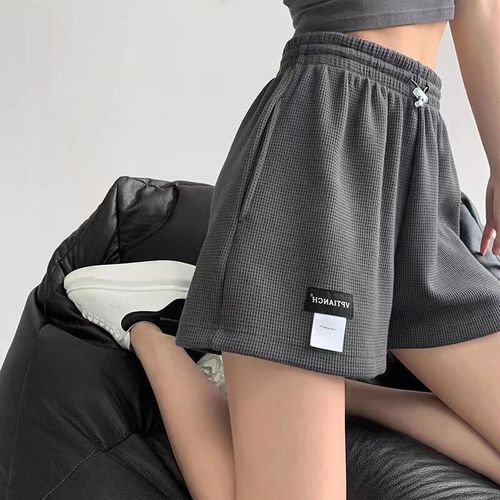 Short Taille Haute Élastique Pour Femme, Pantalon Décontracté, Pantalon Monochrome, Pantalon De Cyclisme, Vêtements D'intérieur Pour Femme, Livraison Gratuite, Été