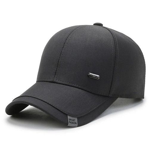 Casquette De Baseball Pour Hommes, Haute Qualité, Solide, En Coton, Pour L'extérieur, Protection Solaire, Golf