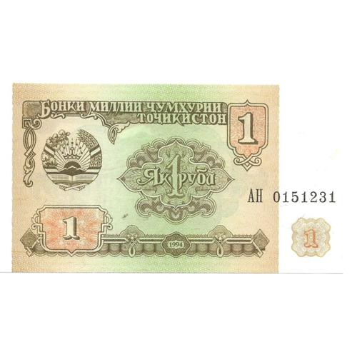 Billet 1 Ruble 1994 Tadjikistan (1)