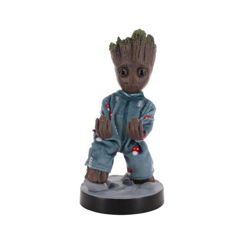 Marvel - Groot Pyjama - Figurine 20cm - Support Manette & Portable