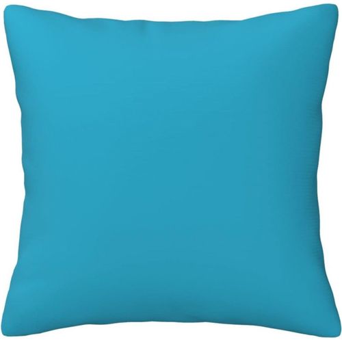 Housse De Taie D'oreiller En Coton Imprimé Sea Cyan, Taie D'oreiller Décorative, Protection Pour Chambre Et Canapé