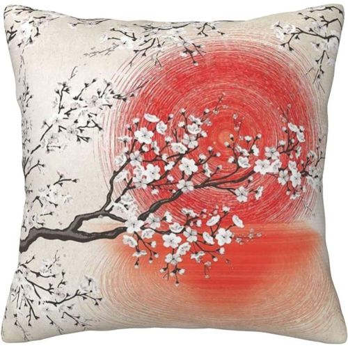 Housse De Taie D'oreiller Réfléchissante En Coton Imprimé, Taie D'oreiller Décorative, Protection Pour Chambre, Canapé, Noir