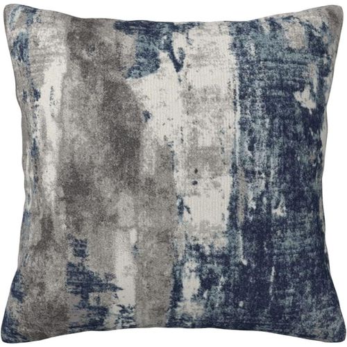 Housse De Taie D'oreiller Bleue Abstraite, Taie D'oreiller Décorative Imprimée Pour Chambre Et Canapé Cmxcm