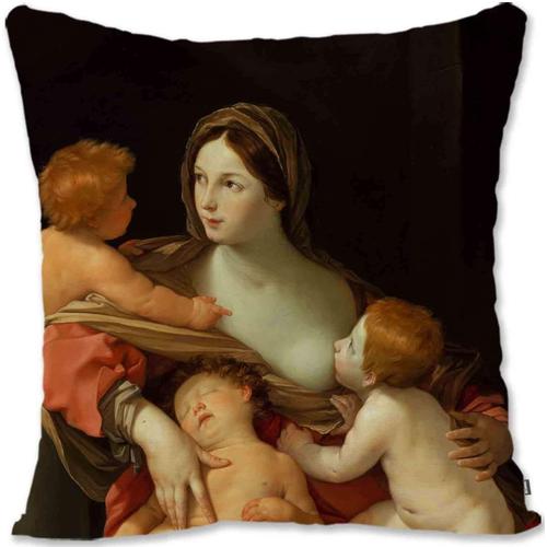 Taie D'oreiller Décorative, Housse De Protection, Portrait Baroque, Caravaggio, Charity Mm