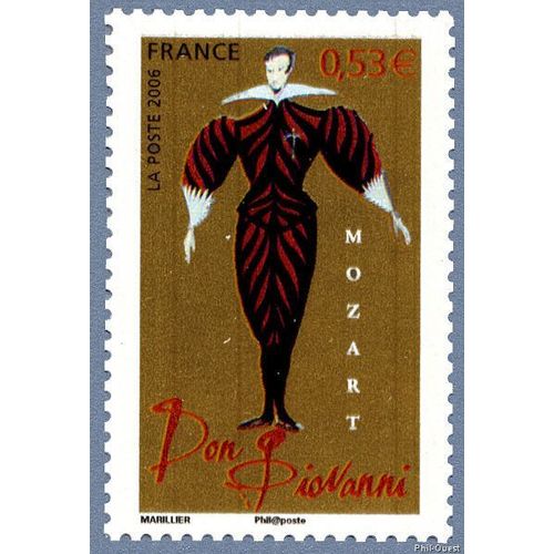 France 2006, Très Beau Timbre Neuf** Luxe Yvert 3919, Opéras De Mozart, "Don Giovanni". -