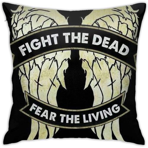 Housse De Coussin Norman Reedus Daryl Dixon En Polyester Doux Et Décoratif Carré - Housse De Coussin De Luxe Pour Salon, Canapé, Chambre À Coucher, Voiture