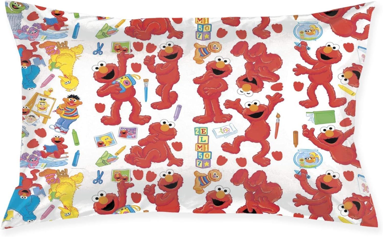 Taie D'oreiller Sesame Street, Taie D'oreiller Carrée Pour Canapé, Décoration De La Maison, Housse De Coussin 20 Pouces 30 Pouces