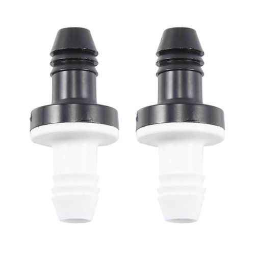 2 Pcs 3/8 pouce 10Mm En Ligne Abs De Voie De L'eau Non Clapet Anti-Retour Pour Gaz Combustible Air Liquide