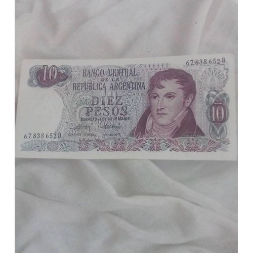 Billet 10 Pesos Argentine