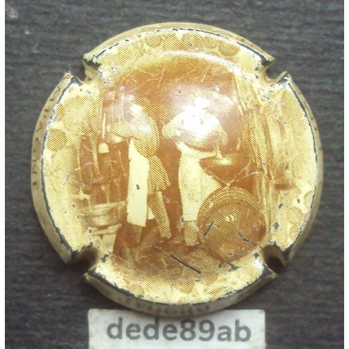 Capsule De Champagne Générique . Série : Scènes Anciennes Des Vendanges .