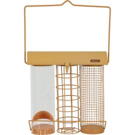 Mangeoire Trio Orange Miel Pour Oiseaux