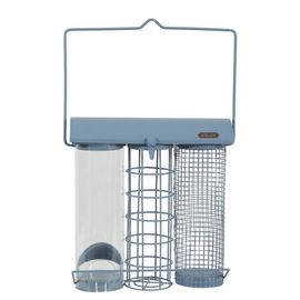 Mangeoire Trio Bleu Orage Pour Oiseaux