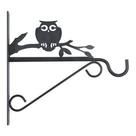Support Mural Hiboux Pour Nourriture Oiseaux