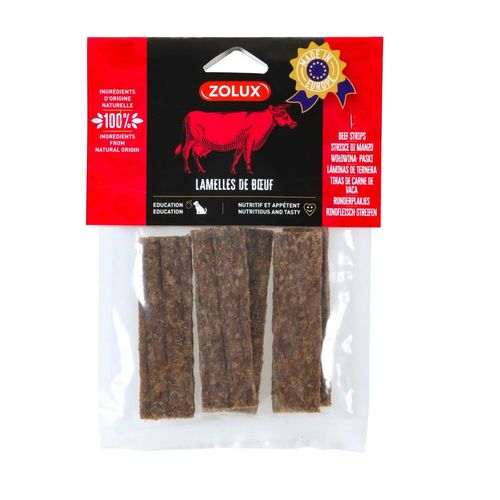 Friandises 4 Lamelles De Boeuf 100 G Pour Chien