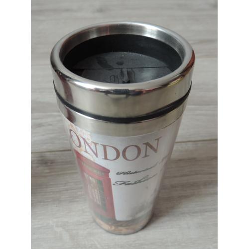 Mug Isolant Inox Imprime "London" 45cl