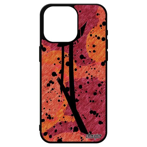 Coque En Silicone Iphone 15 Pro Max Signe Du Zodiaque Gemeaux Dessin Portable Rouge Alu Univers Astrologique Horoscope Housse