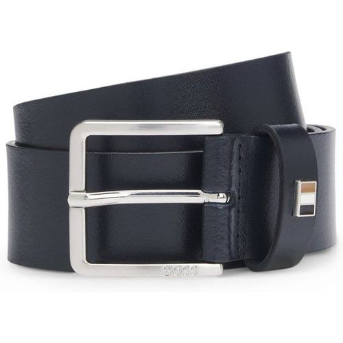 Ceinture En Cuir Italien Avec Passant À Rayures Emblématiques90,100,105,110,115,120,95