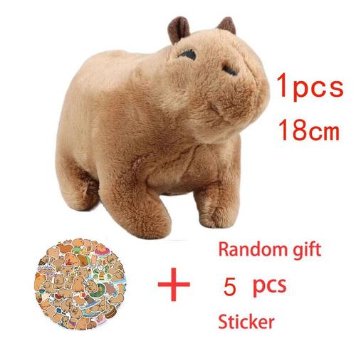 La simulation Capybara un jouet en peluche poupée mignon petit