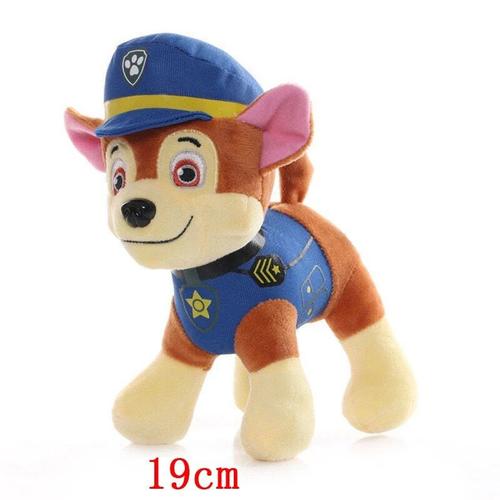 16)op Peluche pat'patrouille, chien maréchal Everest Tracker Chase Skye,  poupée en peluche Anime, jouets pour enfants, décorations de chambre,  cadeaux pour enfants (Nipseyteko)