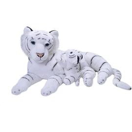 Brubaker Peluche géante - Tigre 110 cm - Blanc - Cdiscount Jeux