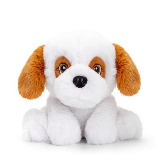 Acheter Peluche chien 25 cms Marron ? Bon et bon marché