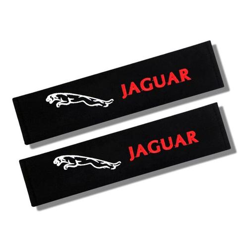 Housse De Siège Intérieur De Voiture Pour Jaguar Xe Xf Xj F Type F, Oreiller De Cou, Housse D'appui Tête, Ceinture De Siège, Protection D'épaule, Poignée De Sécurité