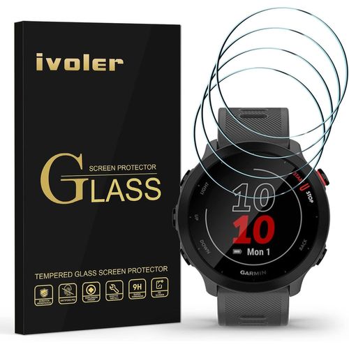 Pack De 4 Protection Décran En Verre Trempé Pour Samsung Galaxy Watch 4 Classic 46mm / Watch 3 45mm / Garmin Vivoactive 3 / Forerunner 645/645 / 245/245 / 45 / 45s / 55 / Approach S60 S40[H918]