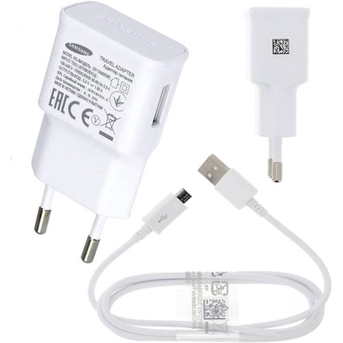 Original Adaptateur USB Chargeur Prise Secteur + Cable Origine Pour Galaxy A10 - A7 2018 - J1 J2 J4 J6 A6 - A3 A5 A7 A8 2015 2016 - S1 S2 S3 S4 S5 S6 S7 Edge+ Xpress Ace Trend Lite Grand Core 4G
