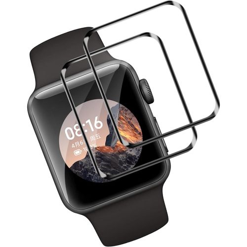 2 Pièces Verre Trempé Pour Apple Watch Series 4/5/6/Se 44mm, Résistant Antifouling Protection Écran, Sans Bulles Vitre Haut Définition Vitre Protection Compatible Avec Apple Watch 44mm[H111]