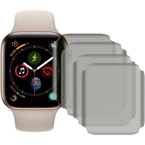 Protection D'écran Anti-Espion Compatible, 4 Pièces Pour Apple Watch Series 6 5 4 Se 40mm 44mm, Film Ultra-Mince À Couverture Complète En Verre Trempé[H274]