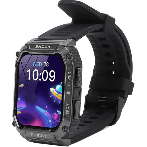 Montre De Sport Intelligente Tactile Plein Écran, Multifonction, Étanche, Adaptée Aux Hommes Et Aux Femmes. Pour Un Usage Quotidien Et Des Activités De Plein Air,[Con671835]