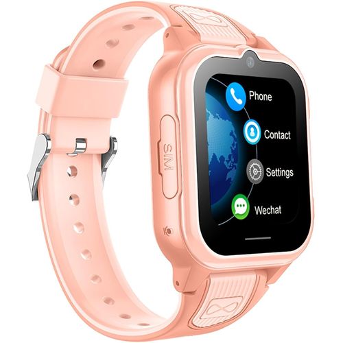 4g Montre Connectée Enfant Gps Étanche Avec Appels Vidéo,Traceur Gps Enfant Géolocalisation, Mode Classe, Sos, Caméra, Message Et Réveil ¿ Montre Pour Garçon Et Fille Rose[Con671436]