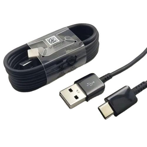 Cordon Fil D'origine Câble USB Type C Chargeur Rapide Câble de Données Original 120CM Pour Galaxy S21 S20 S10 S8 S9 Plus A30 A50 A70 A21S M31S F62 - Type 120CM #B