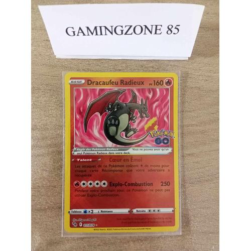 Dracaufeu Radieux 011/078 Pokemon Go - Cartes de jeux