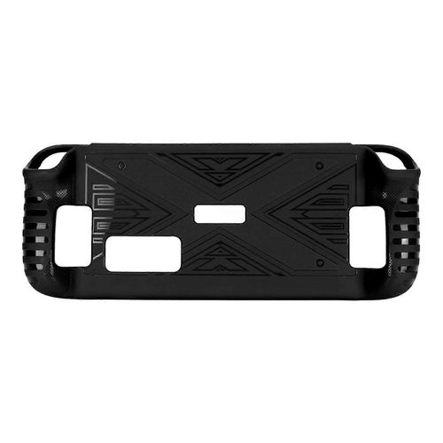 Étui De Protection De Console De Jeu Épaissi Antichoc Protection Complète Console De Jeu Tpu Couverture Souple Pour Steam Deck Noir