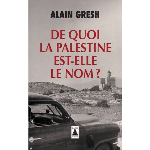 De Quoi La Palestine Est-Elle Le Nom ?
