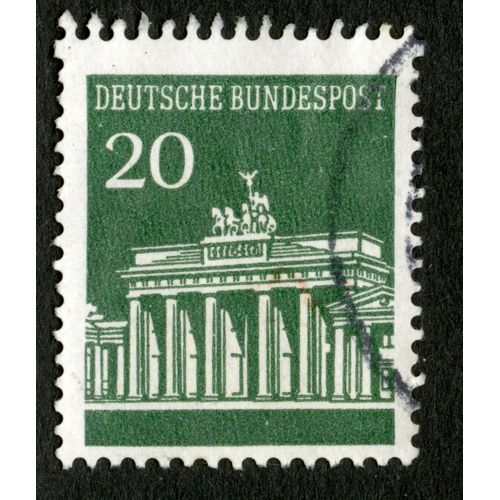 Timbre Oblitéré Deutsche Bundespost, 20