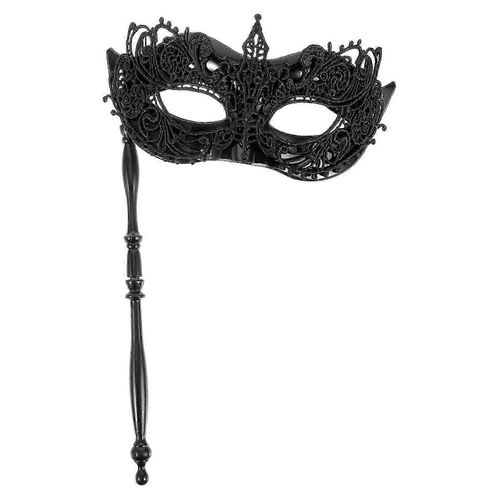 Handheld Masquerade Mask Femmes Dentelle Masque Prom Ball Mask Cosplay Party Mask Prop