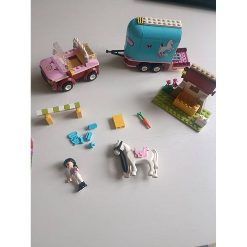 Lego 3186 large friends emma s horse trailer