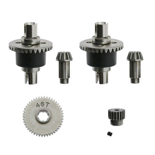 Différentiel en métal et jeu d'engrenages pour SCY 16101 16102 16103 16201 Pro 1/16 Brushless RC Car Upgrades