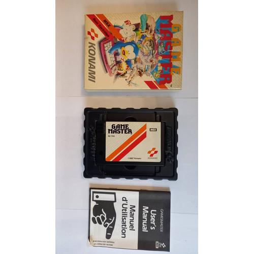 Msx Konami Game Master Cartouche D'enrichissement