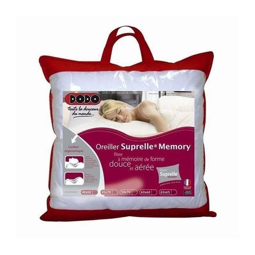 Dodo Oreiller A Memoire De Forme Suprelle Memory 65x65cm