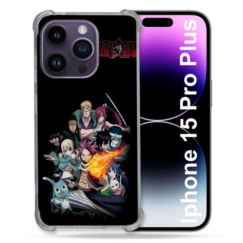 Coque Compatible Magsafe Pour Iphone 15 Pro Plus (6.7) Manga Fairy Tail Logo Team