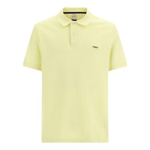 Polo Guess Classic Logo Homme Jaune